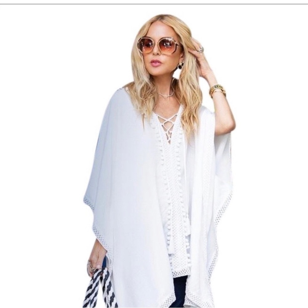 NWT Rachel Zoe X BINDYA White Caftan.